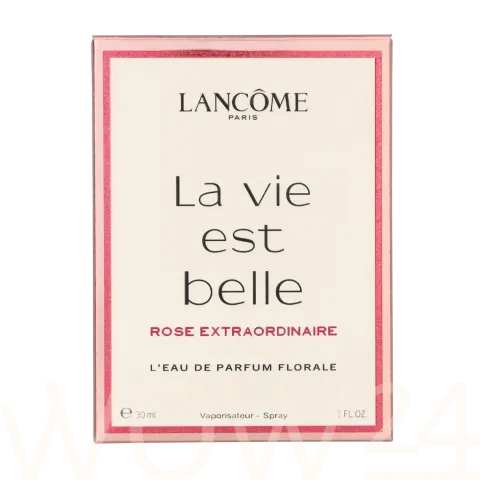 La vie est belle rose extraordinaire