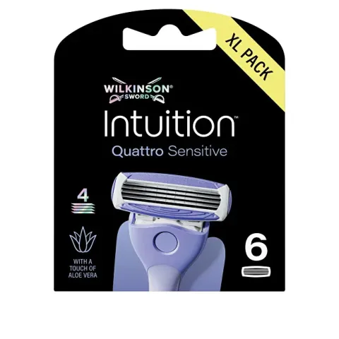 Wilkinson Intuition Quattro Sensitive replacement heads - 6 ks