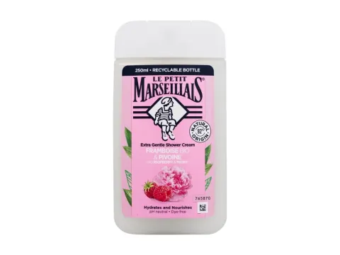 Extra gentle shower cream organic raspberry &amp; peony