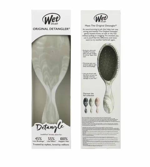 hairbrush Green Original Detangler Watercolor Waves