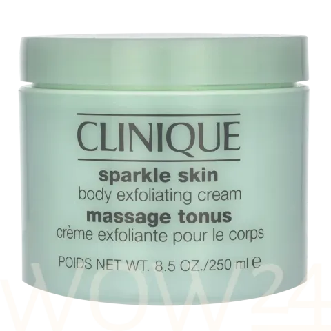 Sparkle skin body exfoliating cream