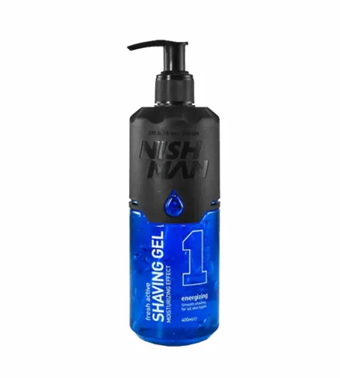 transparentní holicí gel 400 ml Shaving Gel  Energizing