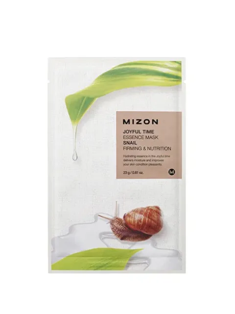 3D Face Mask with Joyful Time (Essence Mask Snail ) 23 grams