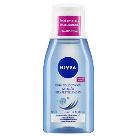 Gentle eye make-up remover
