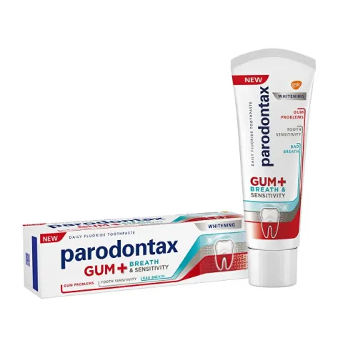 Gum+ breath &amp; sensitivity whitening