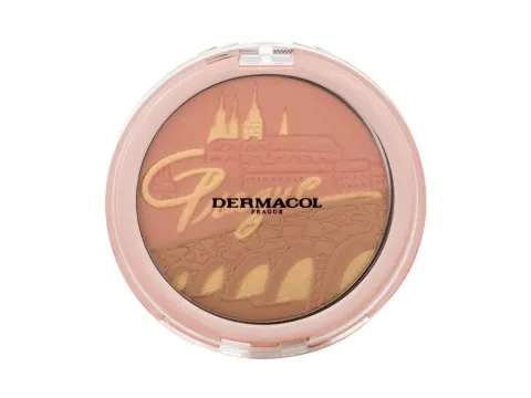 Bronzing And Highlighting Powder With Blush
