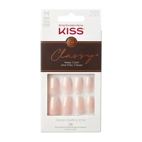 Kiss Classy Nails Cozy Meets Cute Nails ( 28 pcs )