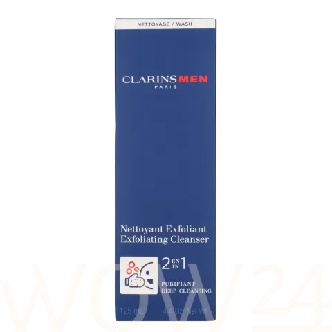Men exfoliating cleanser 2in1
