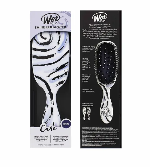 hairbrush Purple Swirl Shine Enhancer Watercolor