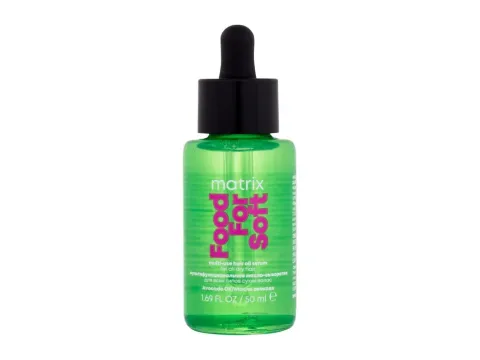 Food for soft multi-use hair oil serum