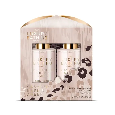 Cashmere, Musk &amp; Amber Body Care Gift Set 3 pcs
