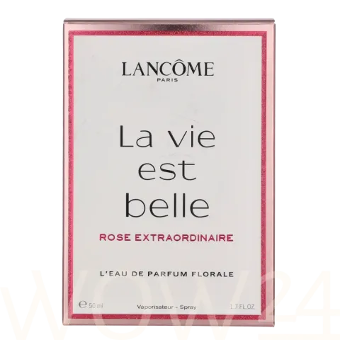 La vie est belle rose extraordinaire