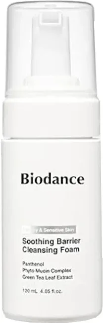 Gentle cleansing foam for dry, sensitive and irritated skin Soothing Barrier (Cleansing Foam) 120 ml