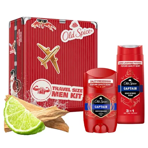 Captain body care gift set