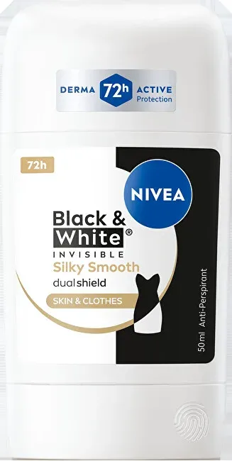 Black &amp; white invisible silky smooth